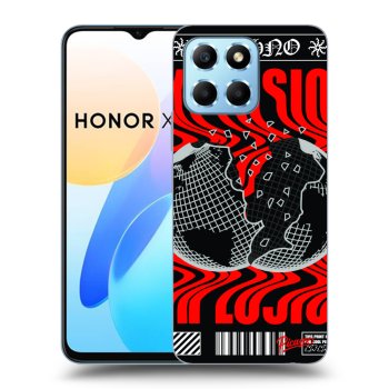 Picasee silikonowe przeźroczyste etui na Honor X6 - EXPLOSION