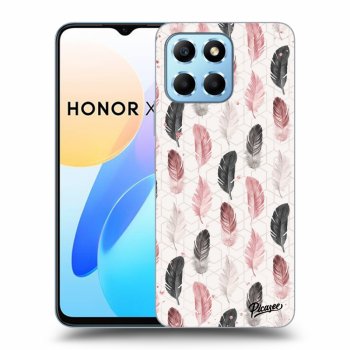 Picasee silikonowe przeźroczyste etui na Honor X6 - Feather 2