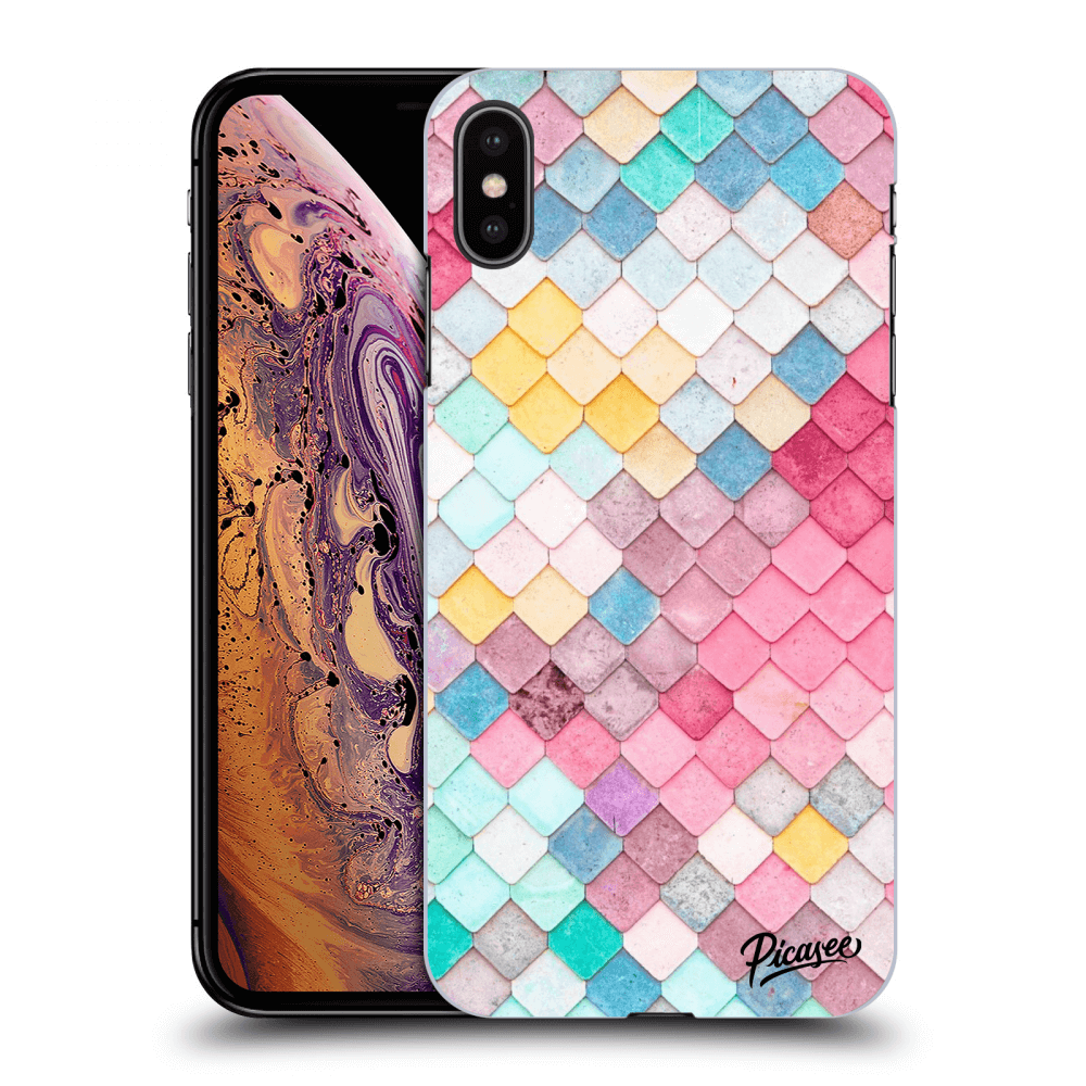 Picasee ULTIMATE CASE pro Apple iPhone XS Max - Colorful roof