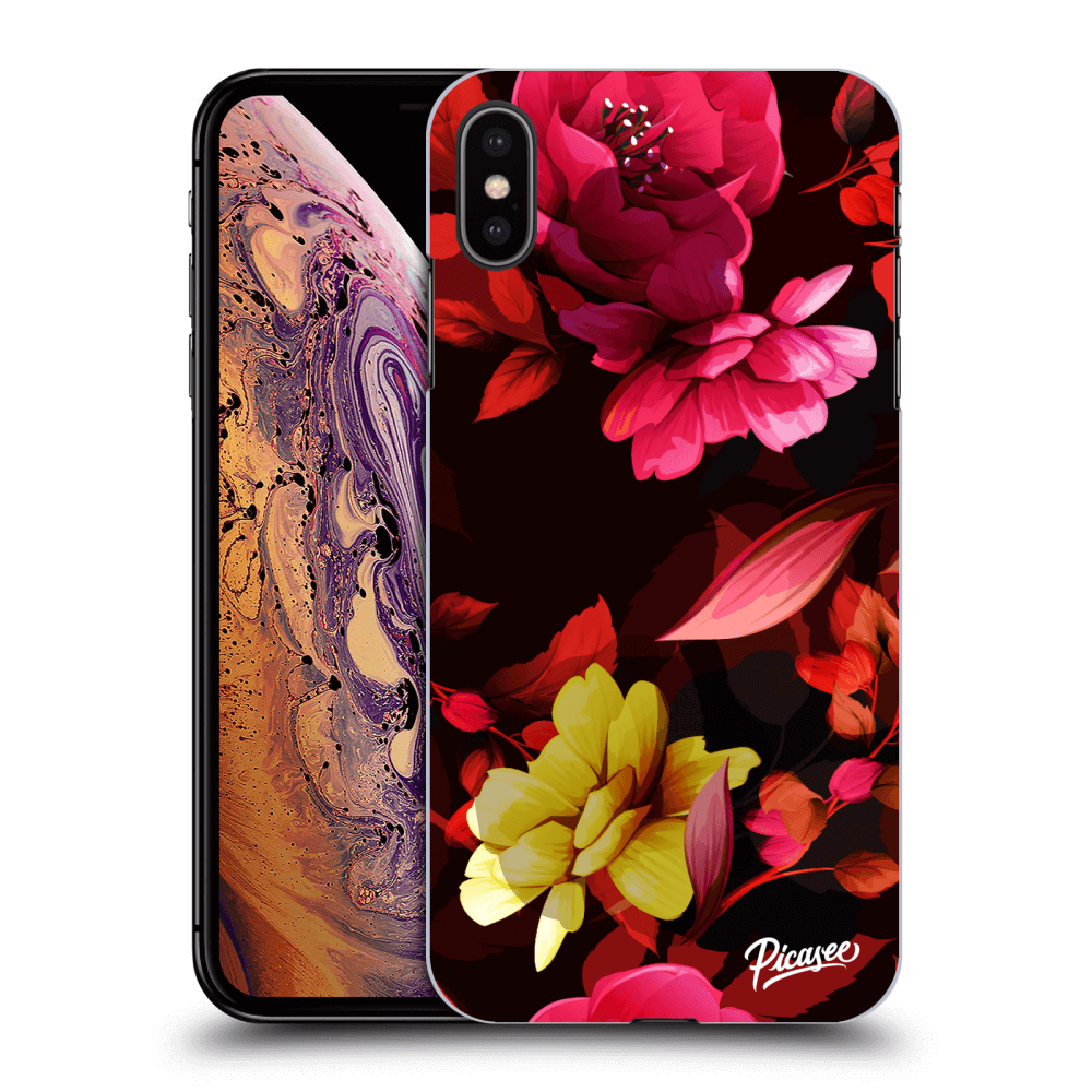 Picasee ULTIMATE CASE pro Apple iPhone XS Max - Dark Peonny