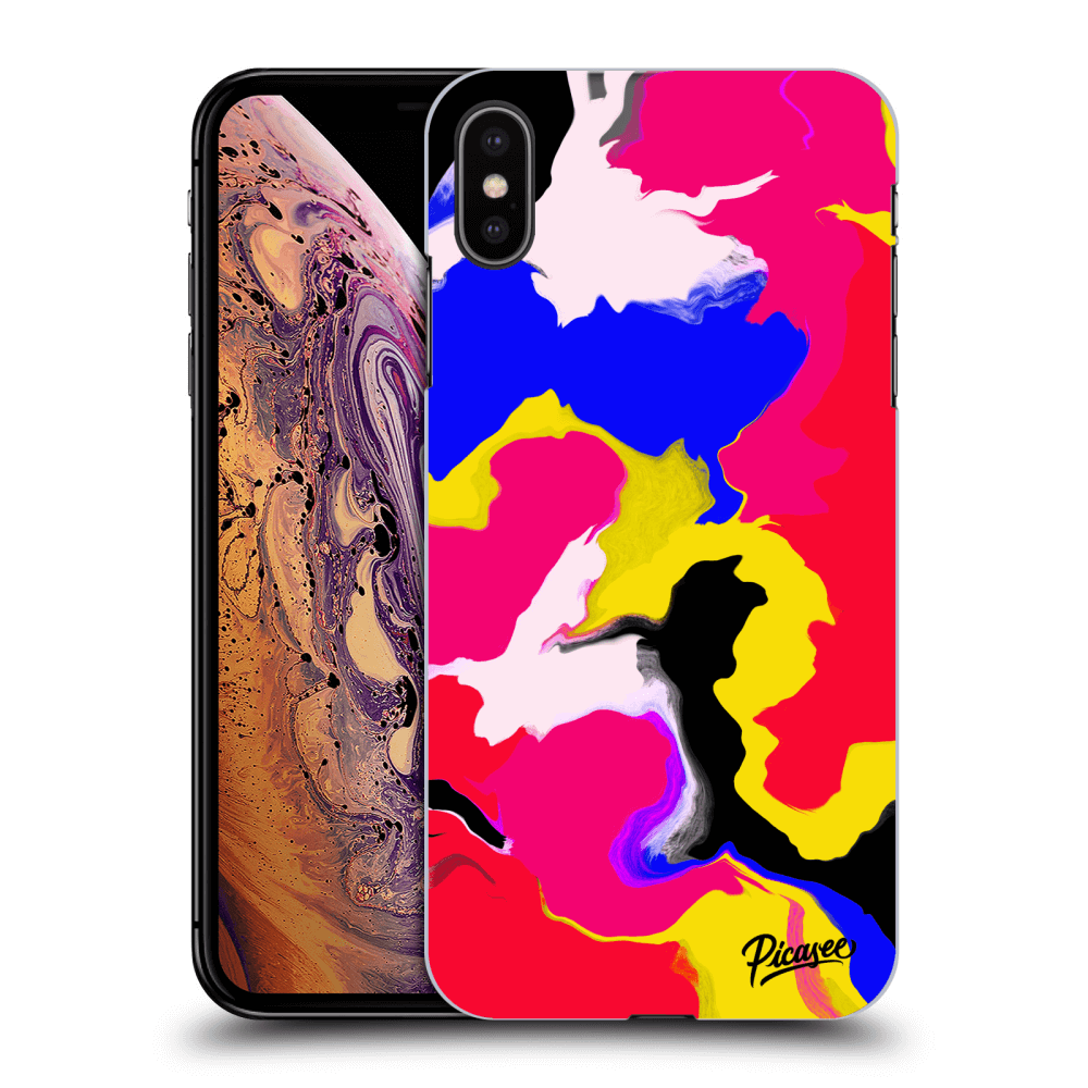 Picasee ULTIMATE CASE pro Apple iPhone XS Max - Watercolor