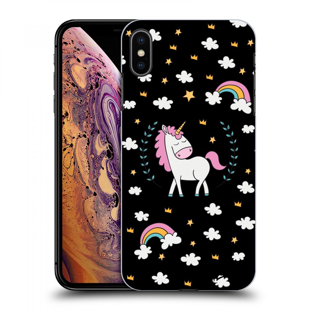 Picasee ULTIMATE CASE pro Apple iPhone XS Max - Unicorn star heaven