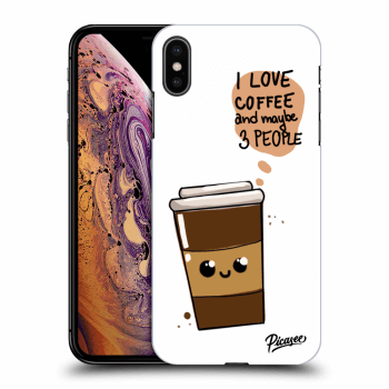 Etui na Apple iPhone XS Max - Cute coffee