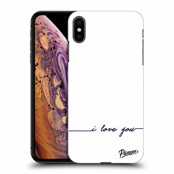 Etui na Apple iPhone XS Max - I love you