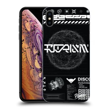 Picasee ULTIMATE CASE pro Apple iPhone XS Max - BLACK DISCO