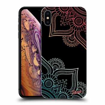 Etui na Apple iPhone XS Max - Flowers pattern