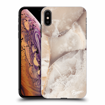 Etui na Apple iPhone XS Max - Cream marble