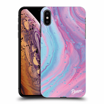 Etui na Apple iPhone XS Max - Pink liquid