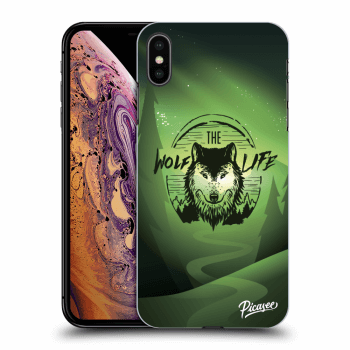 Etui na Apple iPhone XS Max - Wolf life