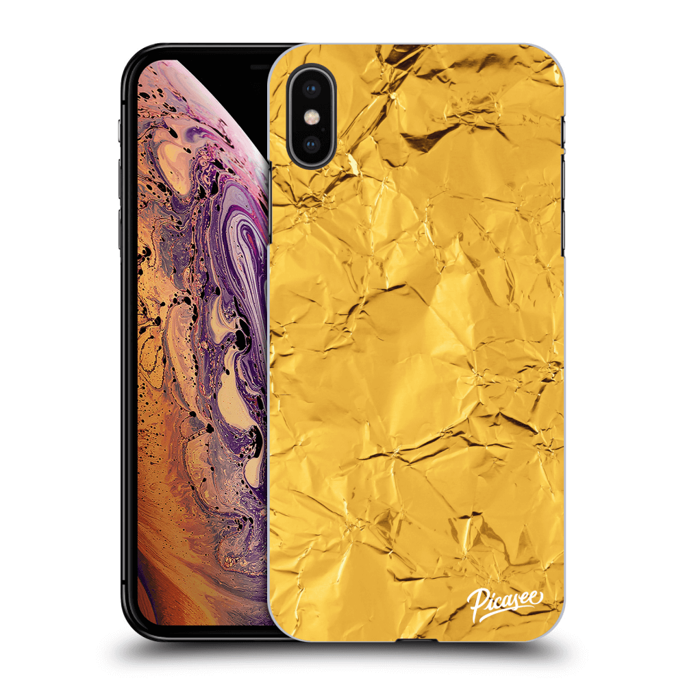 Picasee ULTIMATE CASE pro Apple iPhone XS Max - Gold