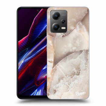 Etui na Xiaomi Poco X5 - Cream marble