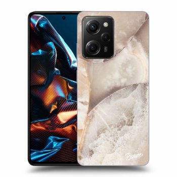 Etui na Xiaomi Poco X5 Pro - Cream marble