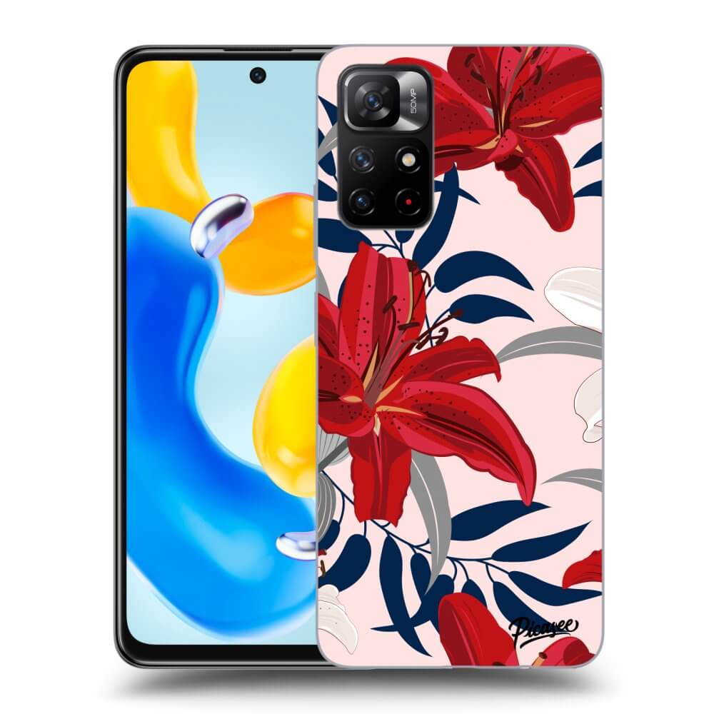 Picasee ULTIMATE CASE pro Xiaomi Redmi Note 11S 5G - Red Lily