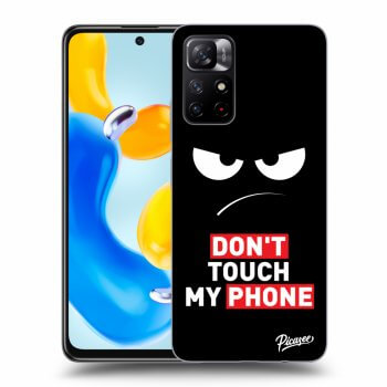Etui na Xiaomi Redmi Note 11S 5G - Angry Eyes - Transparent