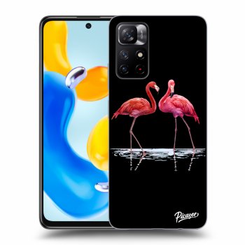 Picasee ULTIMATE CASE pro Xiaomi Redmi Note 11S 5G - Flamingos couple