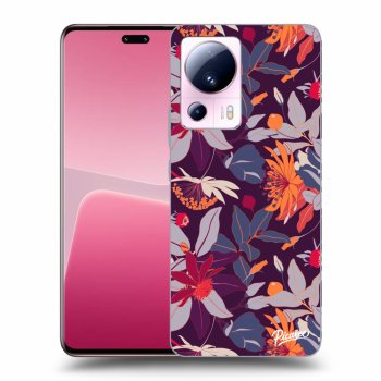 Etui na Xiaomi 13 Lite - Purple Leaf