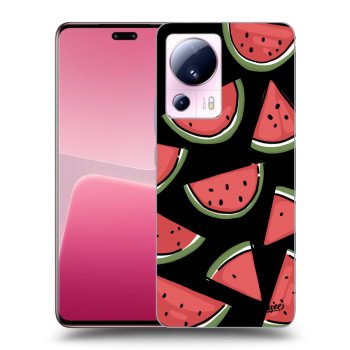 Picasee silikonowe czarne etui na Xiaomi 13 Lite - Melone