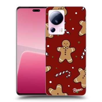 Picasee silikonowe czarne etui na Xiaomi 13 Lite - Gingerbread 2