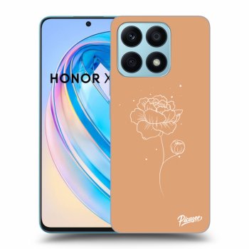 Etui na Honor X8a - Peonies