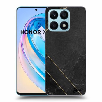 Etui na Honor X8a - Black tile