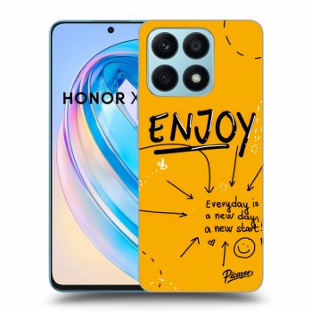 Picasee silikonowe przeźroczyste etui na Honor X8a - Enjoy