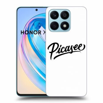 Etui na Honor X8a - Picasee - old logo - black