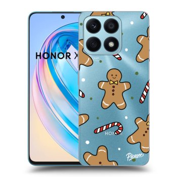 Picasee silikonowe przeźroczyste etui na Honor X8a - Gingerbread