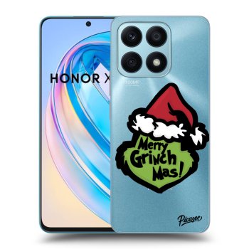 Picasee silikonowe przeźroczyste etui na Honor X8a - Grinch 2