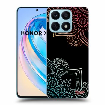 Etui na Honor X8a - Flowers pattern