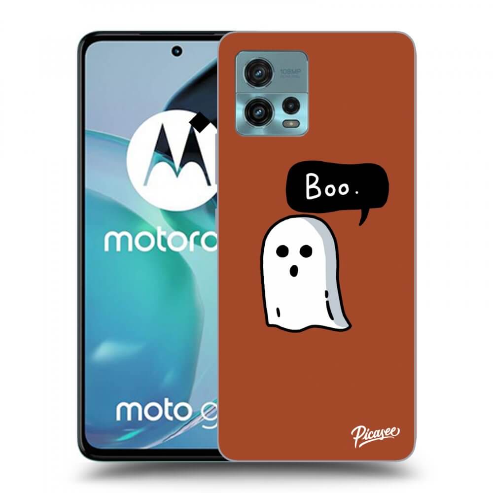 Picasee silikonowe przeźroczyste etui na Motorola Moto G72 - Boo