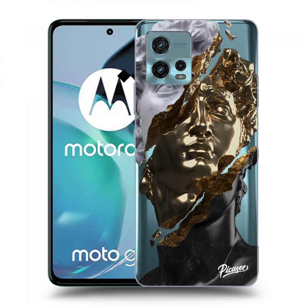 Picasee silikonowe przeźroczyste etui na Motorola Moto G72 - Trigger