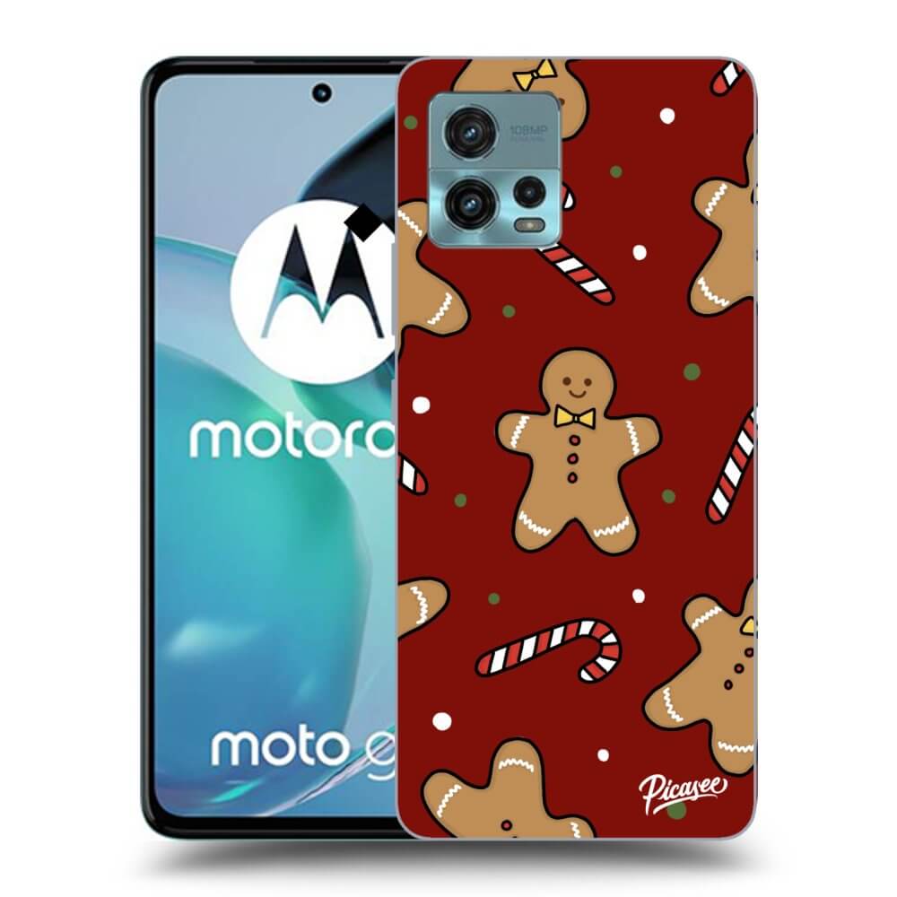 Picasee silikonowe przeźroczyste etui na Motorola Moto G72 - Gingerbread 2