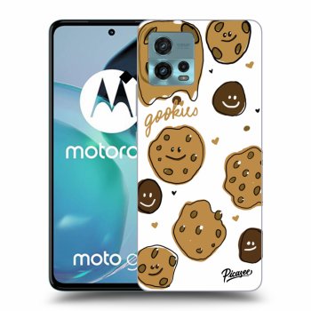 Picasee silikonowe czarne etui na Motorola Moto G72 - Gookies