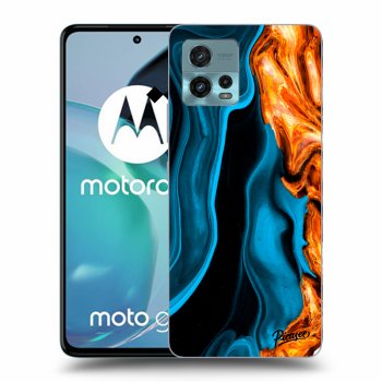 Etui na Motorola Moto G72 - Gold blue