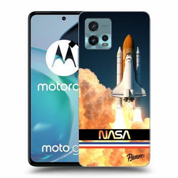 Picasee silikonowe przeźroczyste etui na Motorola Moto G72 - Space Shuttle
