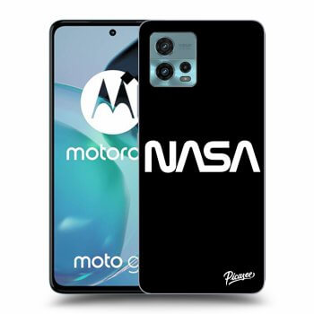 Picasee silikonowe czarne etui na Motorola Moto G72 - NASA Basic