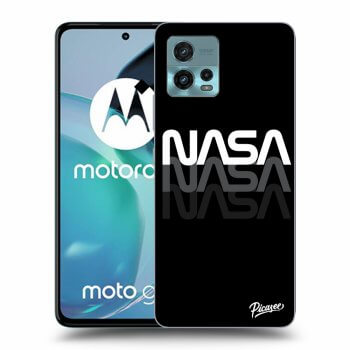 Picasee silikonowe przeźroczyste etui na Motorola Moto G72 - NASA Triple
