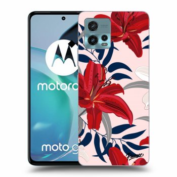 Etui na Motorola Moto G72 - Red Lily