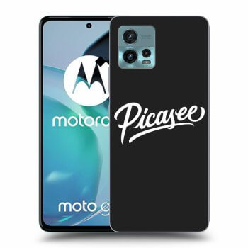 Picasee silikonowe czarne etui na Motorola Moto G72 - Picasee - White