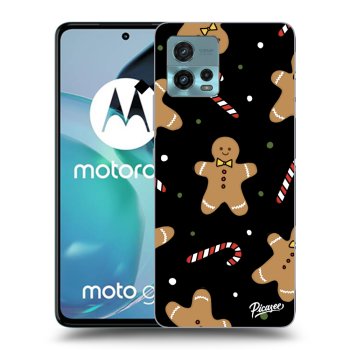Picasee silikonowe czarne etui na Motorola Moto G72 - Gingerbread
