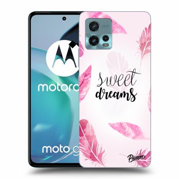 Picasee silikonowe przeźroczyste etui na Motorola Moto G72 - Sweet dreams
