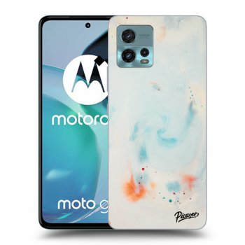 Picasee silikonowe przeźroczyste etui na Motorola Moto G72 - Splash