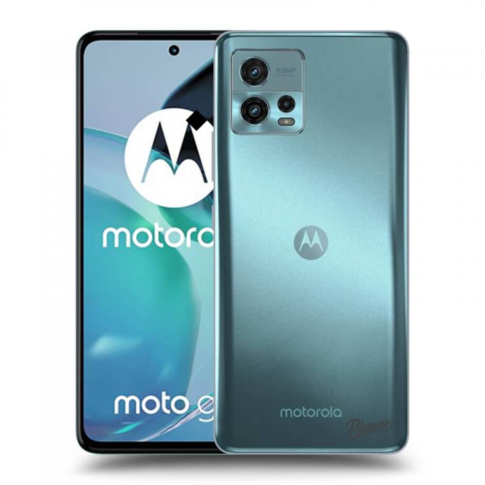 Picasee silikonowe przeźroczyste etui na Motorola Moto G72 - Clear