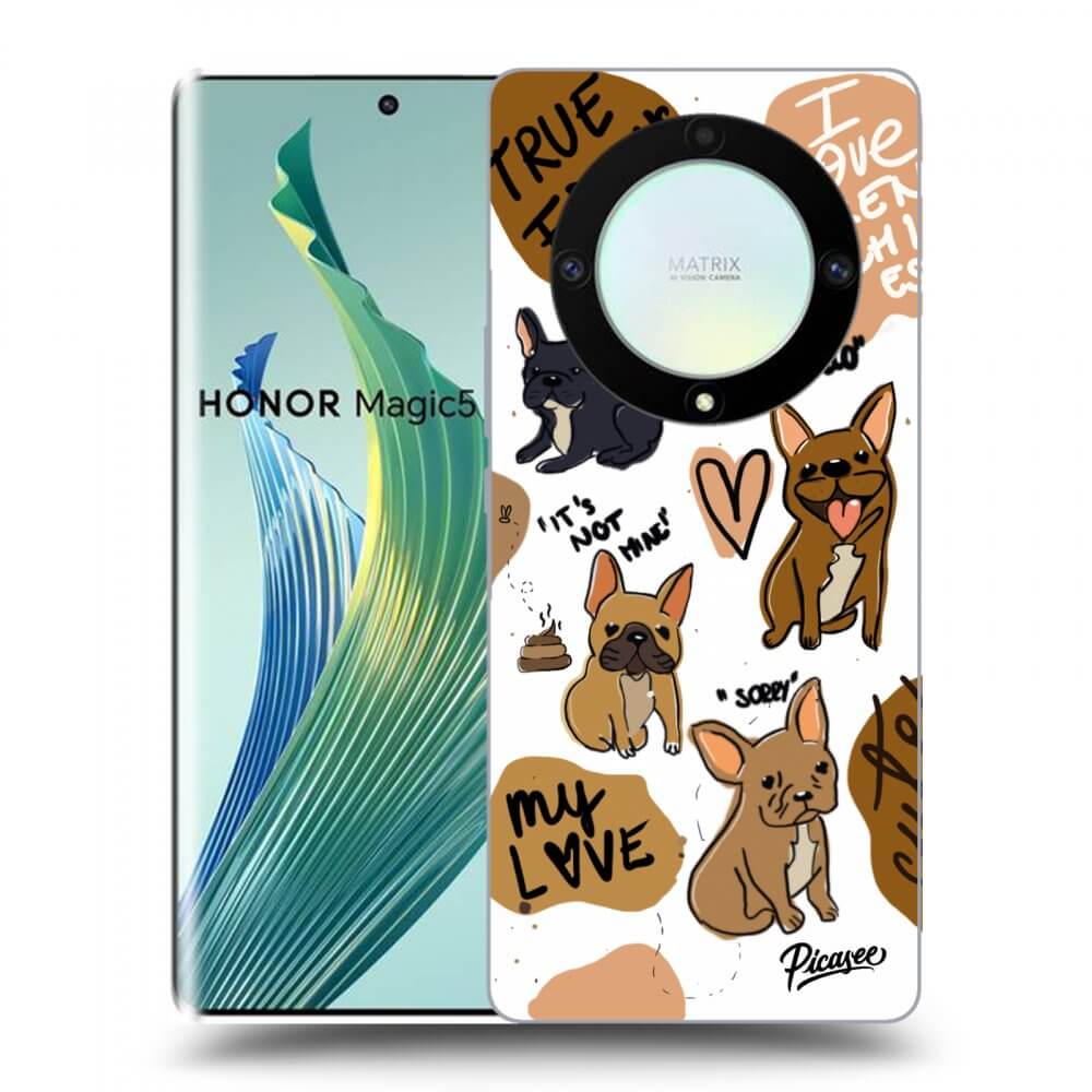 Picasee ULTIMATE CASE pro Honor Magic5 Lite 5G - Frenchies