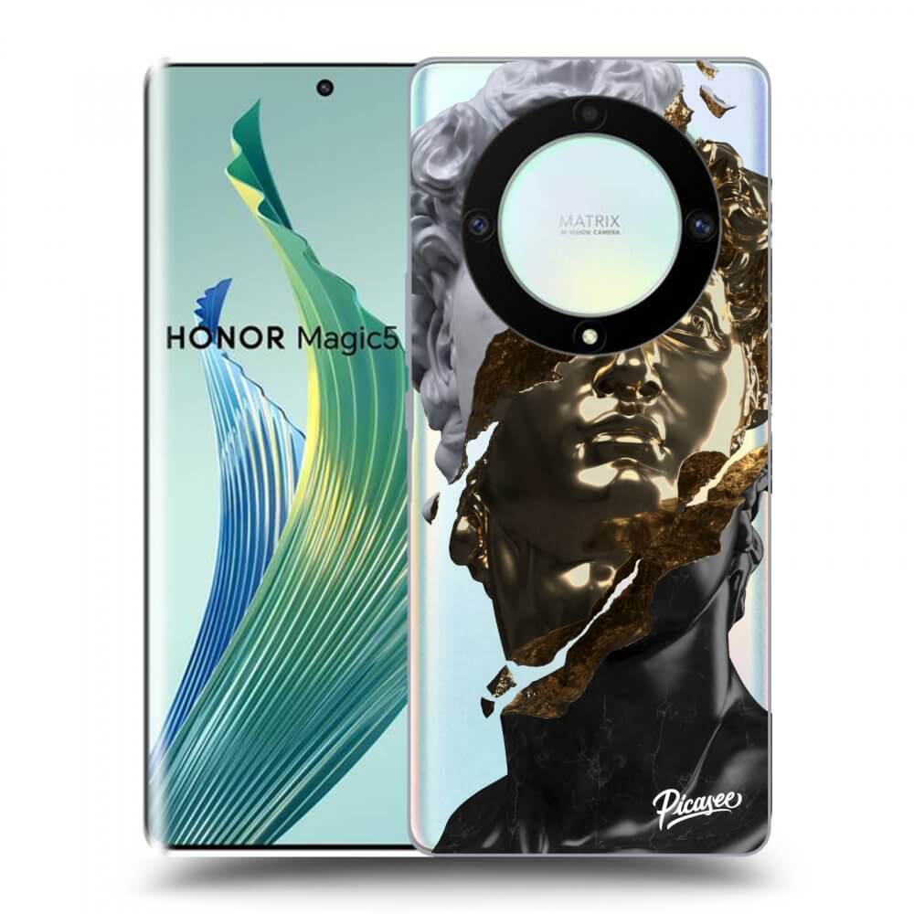 Picasee silikonowe przeźroczyste etui na Honor Magic5 Lite 5G - Trigger