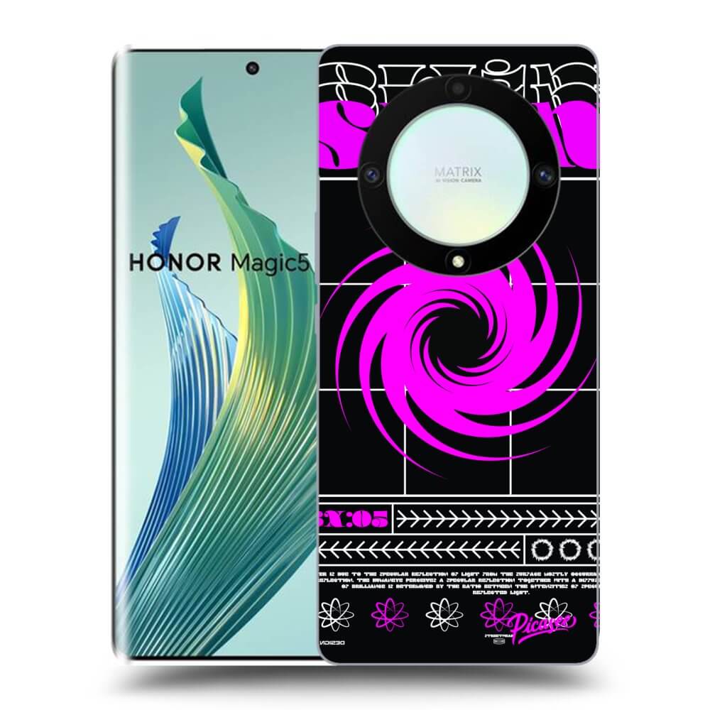 Picasee silikonowe przeźroczyste etui na Honor Magic5 Lite 5G - SHINE