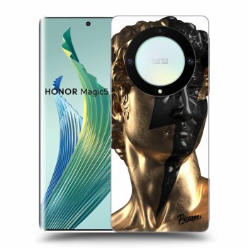 Etui na Honor Magic5 Lite 5G - Wildfire - Gold