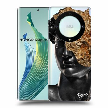Picasee silikonowe przeźroczyste etui na Honor Magic5 Lite 5G - Holigger
