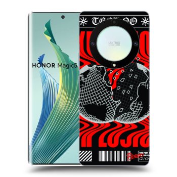 Picasee silikonowe przeźroczyste etui na Honor Magic5 Lite 5G - EXPLOSION