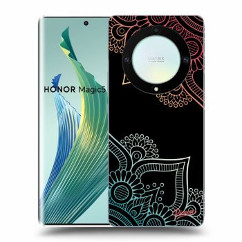 Etui na Honor Magic5 Lite 5G - Flowers pattern